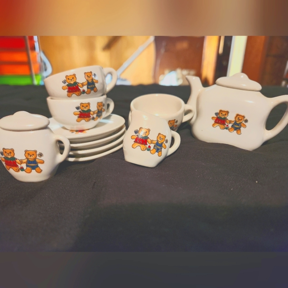 Vintage miniature tea set